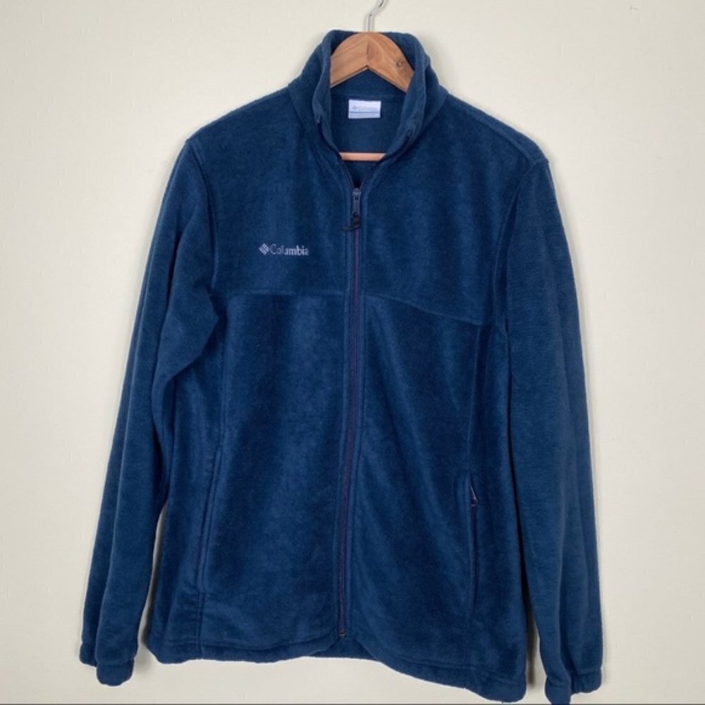 Columbia Winter Fleece Soft Blue Jacket